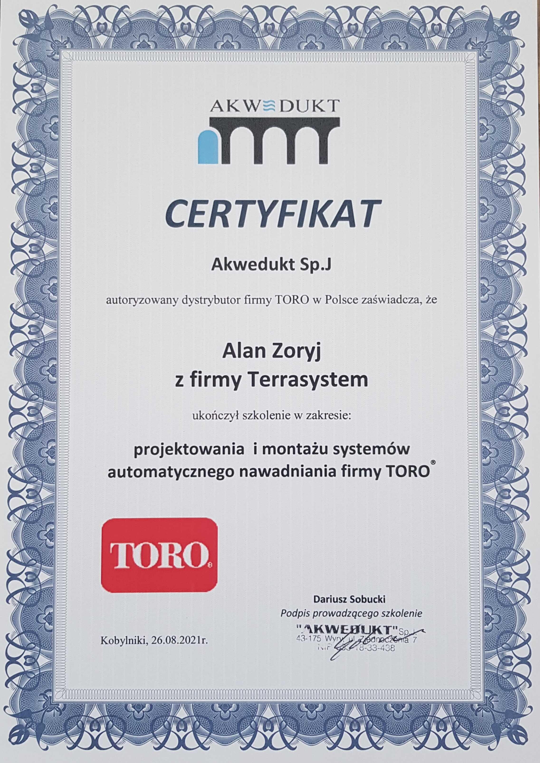 TerraSystem - Systemy nawadniania ogrodów